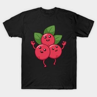 Kawaii Cartoon Cranberry T-Shirt